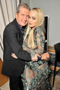 Mario Testino and Rita Ora
