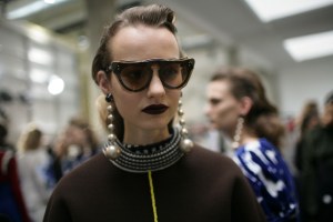 Backstage at Marni Fall 2016