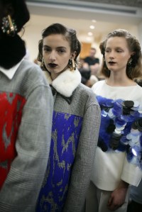 Backstage at Marni Fall 2016