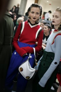 Backstage at Marni Fall 2016
