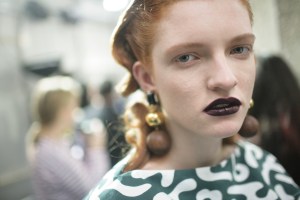 Backstage at Marni Fall 2016