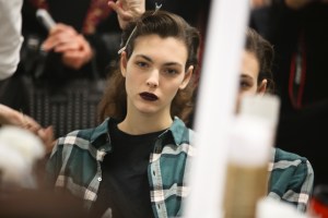 Backstage at Marni Fall 2016