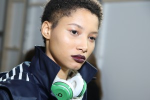 Backstage at Marni Fall 2016