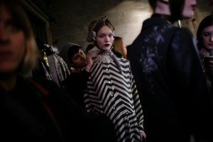Backstage at Antonio Marras Fall 2016