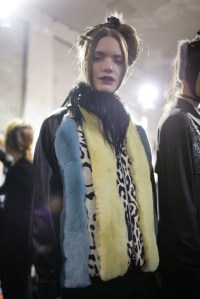 Backstage at Antonio Marras Fall 2016