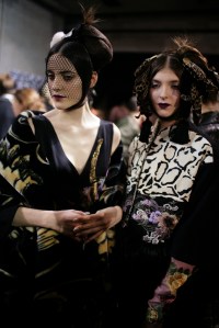 Backstage at Antonio Marras Fall 2016