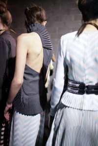 Backstage at Antonio Marras Fall 2016