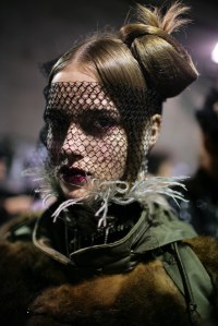 Backstage at Antonio Marras Fall 2016