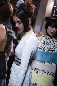 Backstage at Antonio Marras Fall 2016