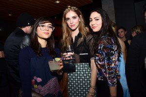 Emily Ramos, Chiara Ferragni and Marie Ramos Miu Miu Tales 11 Party,