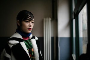 Backstage at MSGM Fall 2016