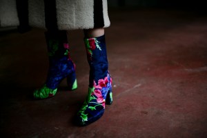 Backstage at MSGM Fall 2016