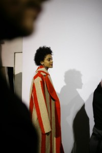 Backstage at MSGM Fall 2016