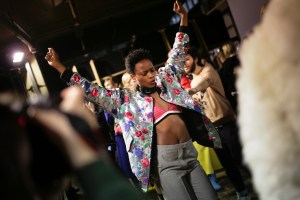 Backstage at MSGM Fall 2016