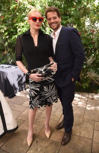 Alice Evans and Ioan Gruffudd 2016 Net-a-Porter Women Behind The Camera Luncheon