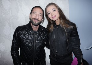 Adrien Brody and Lara Lieto
