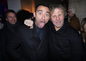 Nicola Formichetti and Renzo Rosso at diesel after party