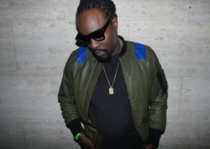 Wale at diesel flagship party