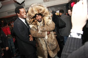 Wale at G.O.O.D. Music Label Party at Up & Down