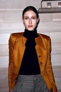 Anna Cleveland at Moncler Grenoble Dinner Party, Fall Winter 2016, New York Fashion Week, America - 13 Feb 2016