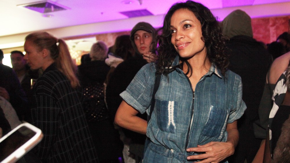 Rosario Dawson at Opening Ceremony Fall '16 After Party