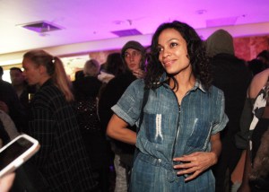 Rosario Dawson at Opening Ceremony Fall '16 After Party