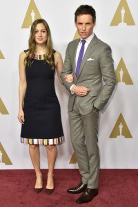 Hannah Bagshawe and Eddie Redmayne 88th Academy Awards Nominees Luncheon 2016