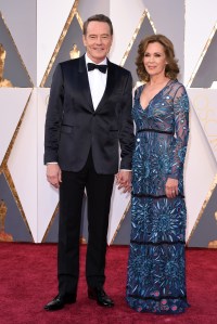 Bryan Cranston Robin Dearden 2016 oscars