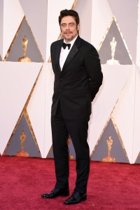 Benicio Del Toro 2016 oscars