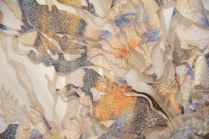 Digitally printed lace from Yoke Sine Enterprise.