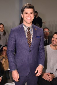 Colin Jost AT Perry Ellis show, Front Row, Fall Winter 2016, New York Fashion Week: Men's, America - 03 Feb 2016