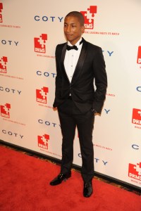 Pharrell Williams attends the DKMS 5th annual gala at Cipriani Wall Street.