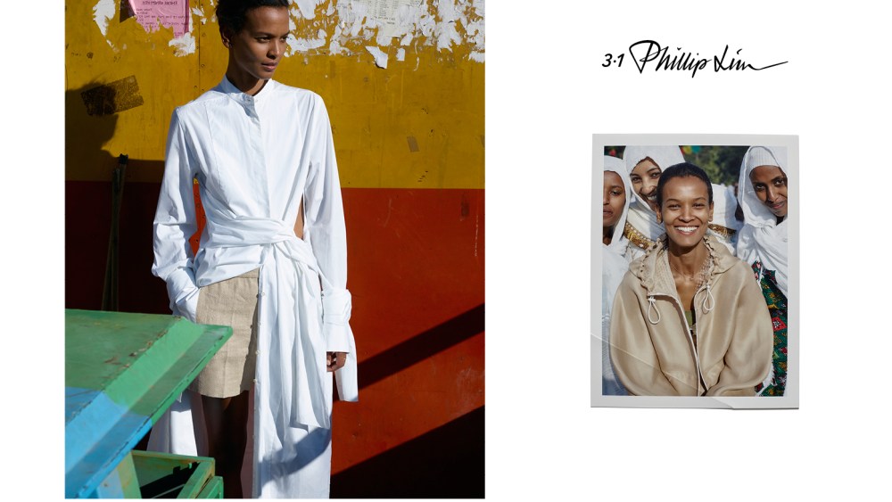 Liya Kebede featured in 3.1 Phillip Lim spring '16 ad campaign