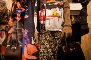 Backstage at Prada Fall 2016