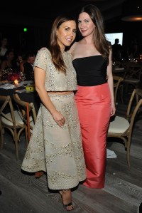 Monique Lhuillier and Rochelle Gores 2016 PSLA Winter Gala
