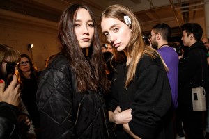 Backstage at Rag & Bone RTW Fall 2016