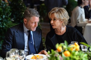 Lapo Elkann and Alberta Ferretti