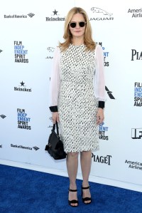 Jennifer Jason Leigh 2016 Independent Spirit Awards Red Carpet
