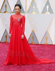 Ruth Negga89th Annual Academy Awards, Arrivals, Los Angeles, USA - 26 Feb 2017WEARING CUSTOM VALENTINO