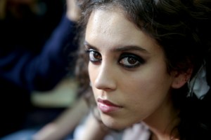 Backstage at Roberto Cavalli Fall 2016