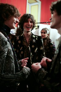 Backstage at Roberto Cavalli Fall 2016