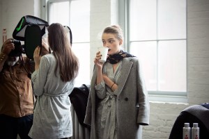 Backstage at Rodarte RTW Fall 2016