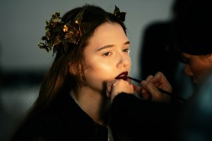 Backstage at Rodarte RTW Fall 2016