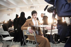 Backstage at Rodarte RTW Fall 2016