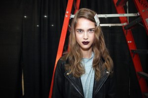 Backstage at Rodarte RTW Fall 2016