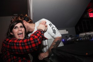 Laura Mulleavy and Zach Cowie at Rodarte After Party Fall 26