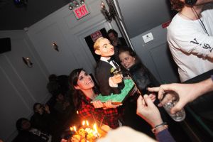 Laura Mulleavy at Rodarte show after party, Fall Winter 2016, New York Fashion Week, America - 16 Feb 2016