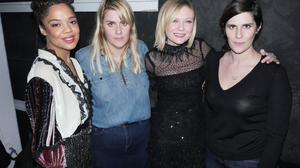 Tessa Thompson, Kate Mulleavy, Kirsten Dunst and Laura Mulleavy.