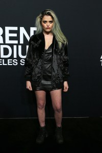 Sky Ferreira at Saint Laurent Fall 2016