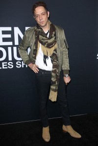 Jamie Hince at Saint Laurent Fall 2016